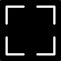 Poster - Full screen vector icon. Full screen and exit full screen icon. Scalability arrow mark icons in flat style for web, UI or mobile app. Vector illustration.
