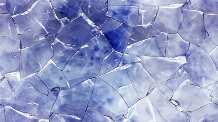 Aufkleber - Polished cross section of agate gemstone forming a network of fractures