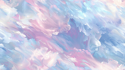 Aufkleber - Abstract pastel background forming a colorful cloudy sky with a dreamy romantic feeling