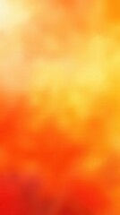 red and yellow blurred background, sunset sky. Bright summer colors, yellow orange red gradient. Blurred sky with clouds. Abstract wallpaper