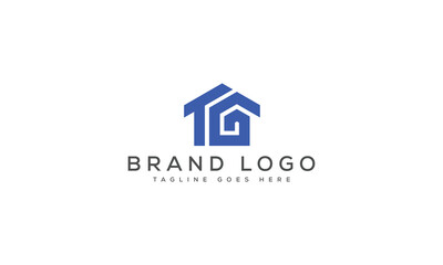 letter TG logo design vector template design for brand.