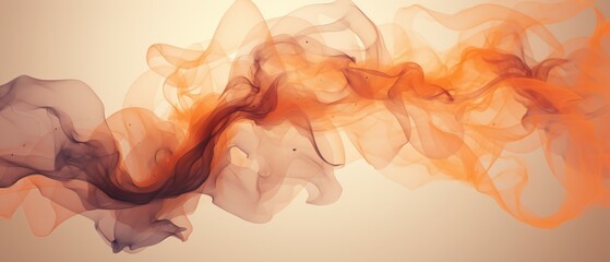 Sticker - Abstract Smoke Material Structure Background - Generative AI