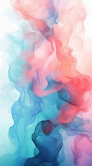 Canvas Print - Abstract Smoke Material Structure Background - Generative AI