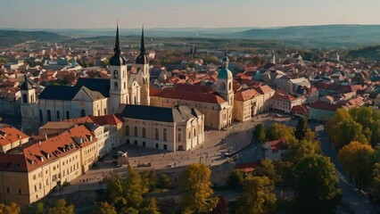 Wall Mural - Stunning Eger Hungary