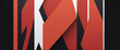 © DIVGRADCURL - illustrazione con elementi geometrici a tema minimalista astratto contemporaneo
