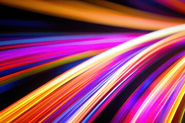 light, color, rainbow, colorful, design, illustration, art, motion, lines, wallpaper, explosion, line, speed, wave, night, pattern, fractal, star, blur, glow, abstraction, road, backdrop, vector, brig