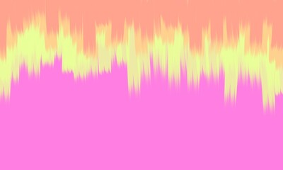 Fototapete - Orange - pink brush stroke background. Ink splash on backdrop. Brush background for wallpaper, paint splatter template, dirt banner, watercolor design, dirty texture.