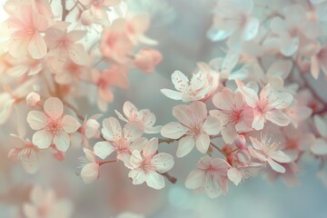 Wall Mural - Blossoming Cherry Blossoms in Spring