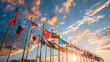 © Mahemud - Decline of global influence: a diminishing role in global affairs, loss of diplomatic power, and waning influence on international events.