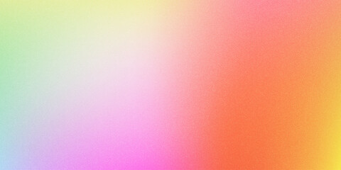 Poster - Color gradient background, abstract peach orange grain gradation texture, vector pink noise texture blur abstract background