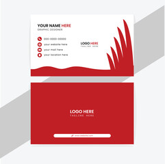 Creative minimal business card design 