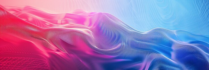 Poster - Abstract Blue And Red Noise Pattern Seamless Digital Background