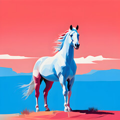 Wall Mural - horse