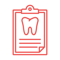 Poster - Dental Record Icon