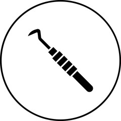 Sticker - Dental Probe Icon