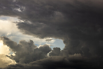 Wall Mural - beautiful sky and clouds