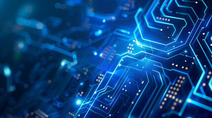 Poster - technology background 