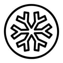 Sticker - snowflake