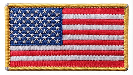 american flag military patch isolated , patriotic, usa, emblem, symbol, army, patch, military, unifo