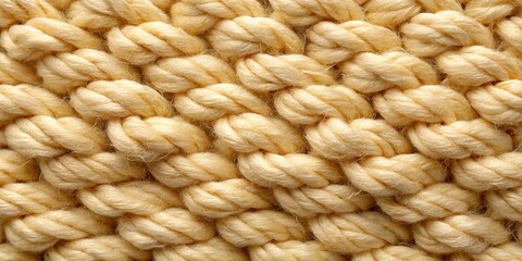 Poster - Close up of intricate wool texture , wool, fabric, material, soft, cozy, close-up, pattern, background, textile, fluffy, knit