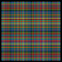Fototapete - multi-colored lines, black background abstraction