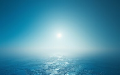 Poster - Light blue white gradient background with smooth grainy texture, copy space, ultrarealistic, 4K resolution