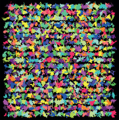 Poster - abstract colabstract color background drawing graphics