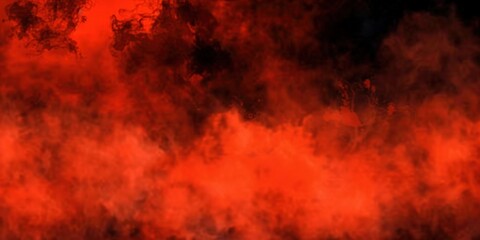 Poster - Abstract Red Smoke Background