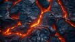 © addymawy - Molten Lava Flow Through Cracked Earth