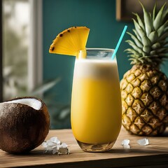 Canvas Print - pina colada