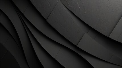 Intricate Intersecting Lines on Deep Black Background