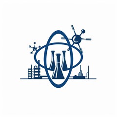 Poster - Abstract Science and Industry Logo Design