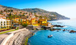 © proslgn - View of Funchal and Fuerte De Madeira in the historical center. Madeira Island, Portugal