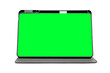 © StanleyRevaldo - Green screen tablet on white background