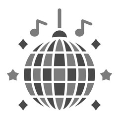 Sticker - Disco ball Icon