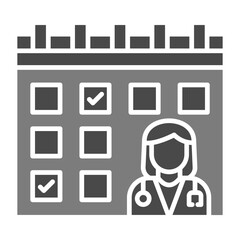 Sticker - Medical appointment Icon