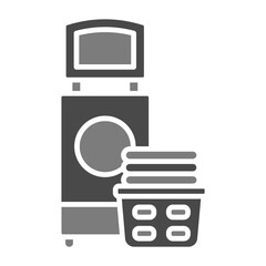 Poster - Washing clothes Icon