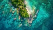 © Yelena - An island with coral reefs where clear