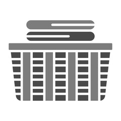 Sticker - Laundry basket Icon