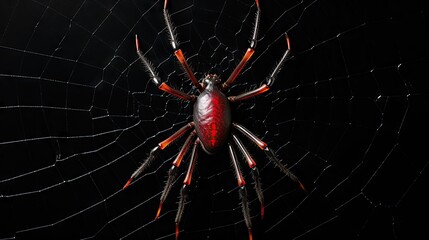 spider on a web
