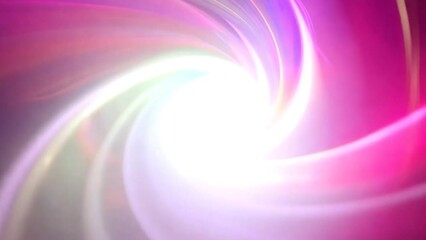 Poster - Abstract Glowing Swirl in Purple and Pink Generative AI