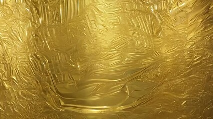Poster - Golden Textured Background Generative AI