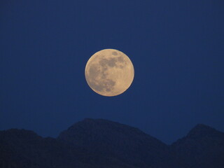 full moon in the sky