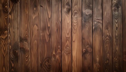 Sticker - wooden background with dark brown wood texture suitable for designs that require a rustic vintage or natural aesthetic