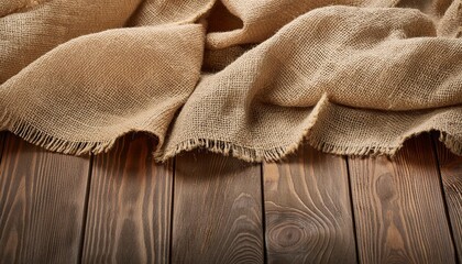 Wall Mural - sackcloth or natural organic burlap background with texture