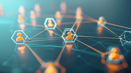 Poster - Decentralized collaboration tools for project management, secure and effective.