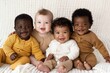 © Josu - Diverse Group of Babies Smiling Together