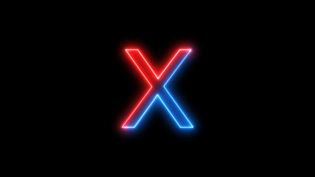neon alphabetic Lettering. Neon light 3d alphabet, calligraphy realistic. Glowing  letters.