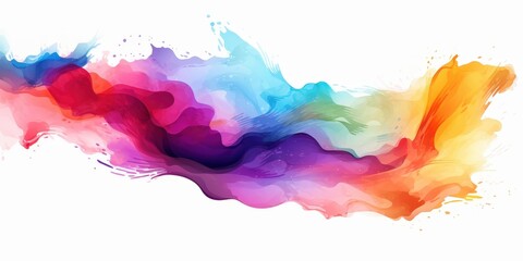 Poster - Abstract Colorful Watercolor Design