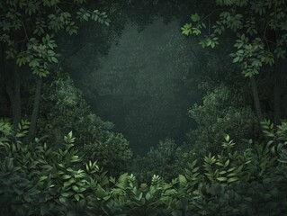 Poster - Forest-themed backgrounds, showcasing the vibrant and lush beauty of woodland scenes perfect for digital use.